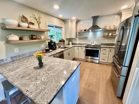 Photo of 8129 Thompson Creek Road, Applegate, OR 97530 (MLS # 220229044)
