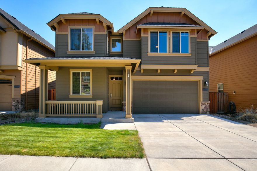 Inviting Pahlisch Home! Enjoy a timeless, yet flexible floor plan with downstairs great room, spacious kitchen with breakfast bar, dining area, pantry, stainless appliances, beautiful wood cabinetry & laminate floors. Bonus office/den on main level offers added versatility. Upstairs is all about comfortable living with 3 bedrooms & an expansive bonus room that could easily convert to a 4th bedroom. Master suite boasts serene soaking tub, separate shower & huge walk-in closet. Upstairs laundry/utility room. Accessed from the main level, a tandem, 3-car extended length garage offers plenty of room for all your toys & vehicles. Fenced back yard provides space for lots of fun, along with a patio to enjoy. Desirable Sun Meadow community offers tree-lined streets, community pool, park & covered picnic pavilion. Bonus Room is scheduled to be painted on 11/3/2021.