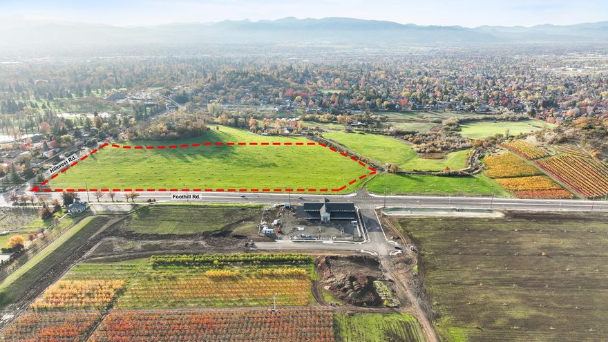 ~17.27 acres of High Exposure, High Traffic Development Land. General Land Use Plan Map designates this property as a mix of residential (UR, UM) and commercial. Buyer to do all due diligence regarding property.