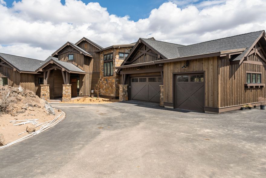 This stunning custom home in Central Oregon's premier resort, Brasada Ranch, features 4 beds, 3 baths, and 3,164 sq ft of luxury. The open-concept floor plan connects the living, dining, and kitchen areas, ideal for entertaining. The chef's kitchen boasts top-of-the-line appliances, custom cabinetry, and a spacious island with ample counter space - don't forget to check out the hidden pantry! With two primary suites, both offering luxurious amenities and breathtaking views, homeowners have flexibility. The Earth Advantage certified home is energy-efficient and environmentally friendly. Backing to Shumway Lake, it provides a serene setting for nature lovers with fishing, kayaking, and hiking trails nearby. A rare gem combining luxury, energy efficiency, and access to Central Oregon's natural beauty.