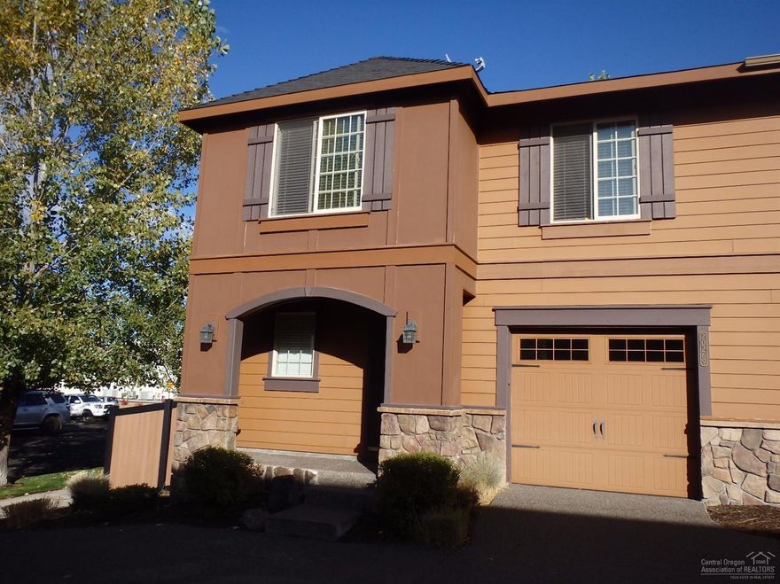 Terrific opportunity to purchase a Pahlisch built home in NW Bend and in a great location minutes away from the Deschutes River, area eateries and Downtown Bend. Open floor plan with hardwood floors, lots cabinet and counter space in kitchen and of course stainless steel appliances. Enjoy the backyard deck, fire pit and multiple fruit trees that provide shade, privacy and everything from pears to plums. New carpeting in living room and upstairs. Master suite has a large walk in closet and two vanities.