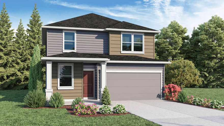 A new DR Horton community in beautiful Medford! THE BERKSHIRE home is a 4 Bedroom 2.5-bathroom 2 story home with a 2-car garage! Open concept floor plan with Quartz countertops, premium laminate flooring, stainless steel appliances with large island and pantry! Hi-efficiency furnace, Smart home package and a home warranty, we've got you covered! See sales agent for more details. Renderings and photos are representational of the plan, but not actual home. Specs, features, colors and masonry vary.