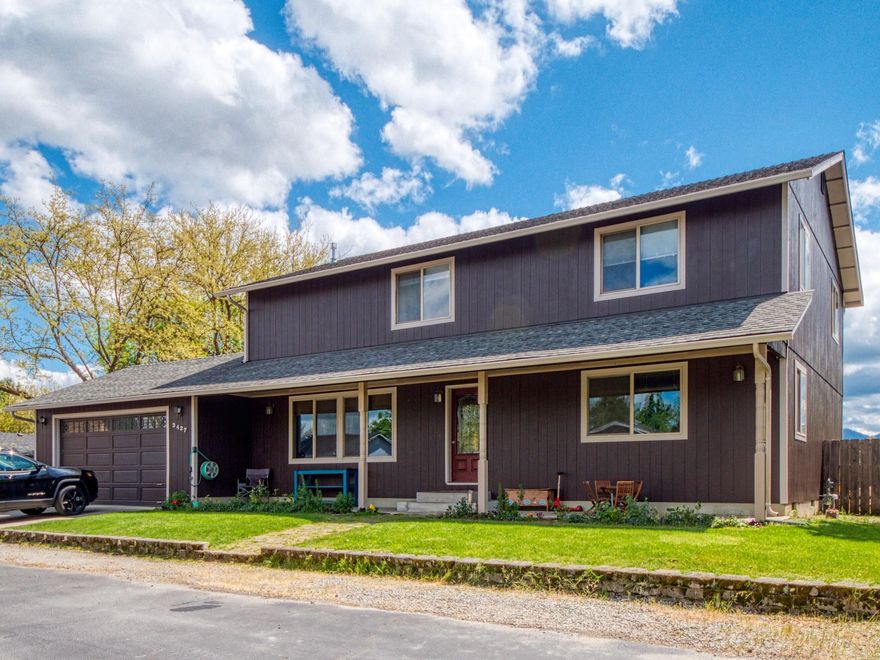 Open House Saturday 5/1/21 from 10:00-3:00. Come tour this magnificent 4-Bedroom/2.5-Bathroom home with massive bedrooms, enormous RV parking and a near endless backyard. Pass over new plank laminate flooring in the well-lit living room and enter the reimagined kitchen including butcher block countertops, subway tile backsplash and a stainless steel gas range. Enjoy the size of the downstairs master bedroom with a generous walk-in closet and huge ensuite with heated tile floors, dual vanity, soaker tub, and walk-in shower with bench. Upstairs find a 2nd living area nicely complimented by the main bath and three large bedrooms. Past the french doors and onto the rear deck take in nearly 4000 SqFT of fully fenced backyard. Close to shopping, schools and medical this redone gem won't last.