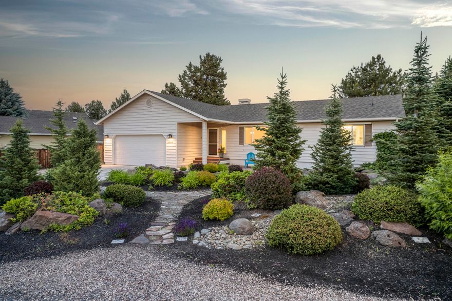 Envision yourself in the heart of Bend, OR's Starwood Community. Great separation of living in this 4-bedroom, 2-bathroom single level home. This home is move in ready featuring a newer roof, carpet, dishwasher, refrigerator, hot tub, and washer and dryer. Nestled against the backdrop of high desert landscape of HOA common space and farmland, the back yard offers privacy and tranquility completed by a gently flowing rock water feature. The nearby community park beckons with endless opportunities for recreation and connection. Enjoy Starwood's 169 acres of deeded common area with walking trails, and even a remote area for 4-H participants to raise farm animals. This is more than a home; it's a lifestyle, blending privacy with the close-knit community of Starwood's coveted charm. Don't let this opportunity to claim your slice of Starwood slip away!