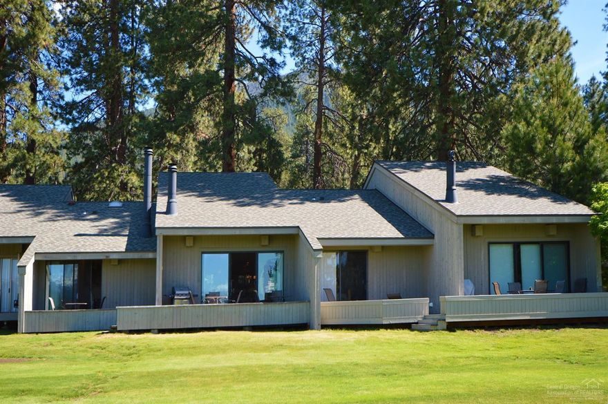 Are you looking for an awesome setting with spectacular views of the Cascades and the meadow from the living room of your home at Black butte Ranch? Look no further! Condo features 4 bedrooms,3 baths, kitchen open to dining and living room, new carpet and paint, great outdoor space to take in the incredible setting. Only Lodge condo currently available. Great rental history as well.