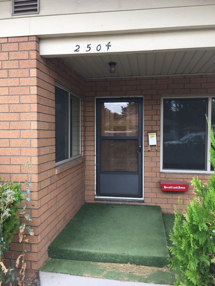 Nice duplex located across the street from Fred Meyers Shopping Ctr. Front unit (#2504) was recently remodeled after water damage. Front unit is vacant with a lockbox and can be shown anytime. Clear reports on file after water and everything newly re-done. Back unit is occupied by tenant and requires notice to show. Back unit is also in good condition but not recently updated. Fully fenced yards and each unit has a 1-car garage.