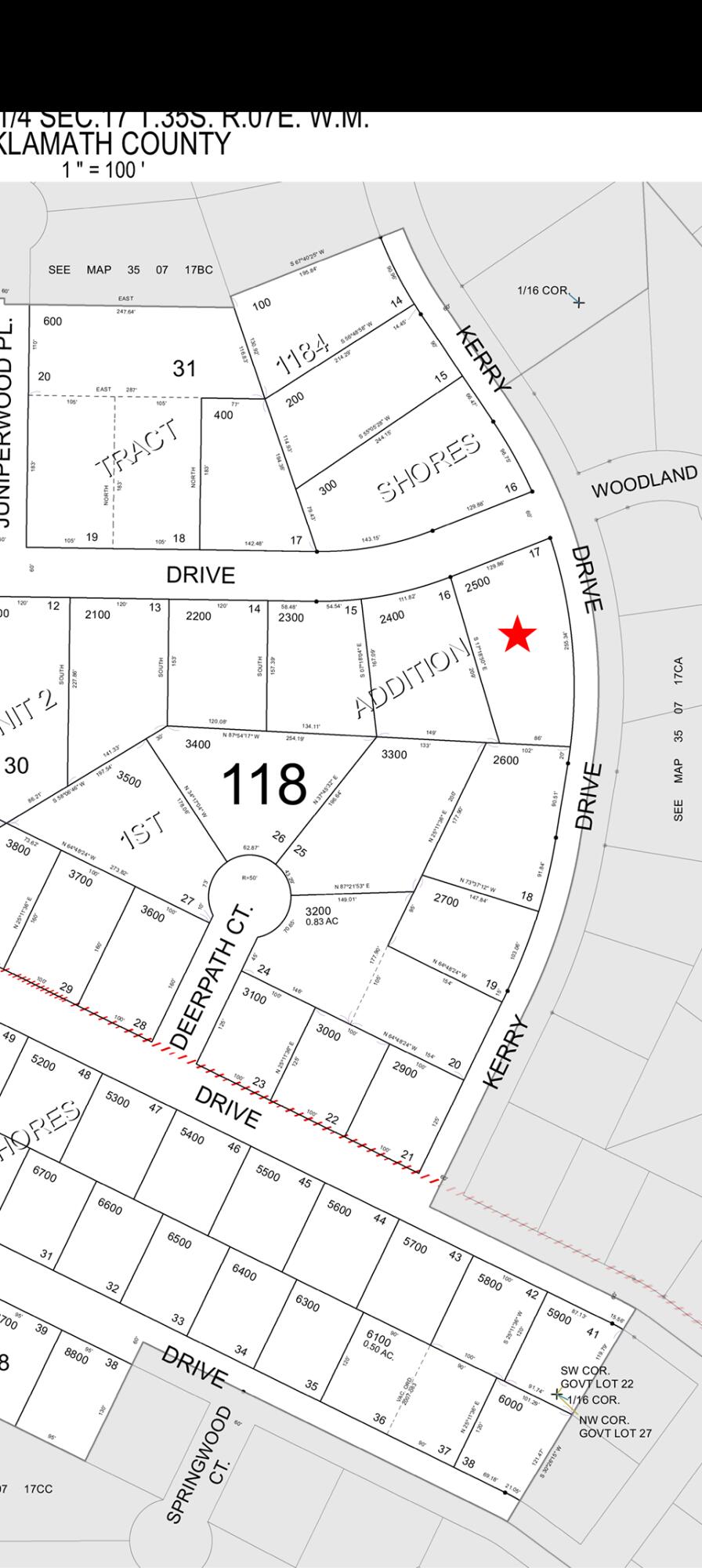 Oregon Shores -Unit 2 - Land