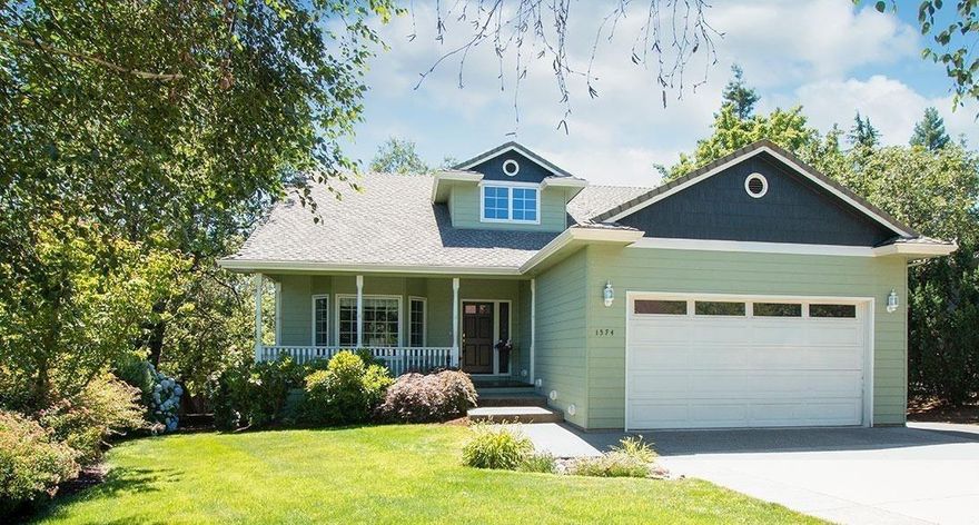 Spacious East Medford home in desirable neighborhood! Hardwood floors, built-ins and columns are just some of the amenities in this beautiful custom built home. Large main floor master suite has private access to deck that overlooks the backyard. Backyard has mature landscaping and the in-ground pool features an automatic pool cover. This home offers four large bedrooms, three full baths plus bonus spaces; perfect for a large family. It also has a two car garage and a 3rd garage and shop below. Storage will never be a problem.