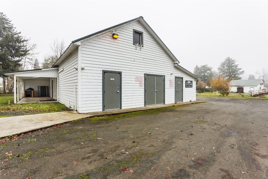 Here is the opportunity to own one of Southern Oregon's finest farms, where where no expense has been spared. This property has everything needed to enter the Oregon Market or expand your current business, while being only minutes from downtown Grants Pass. A tier 2 outdoor license of 6.45 EFU acres with a quaint farm house, extensive infrastructure and 3-phase power. With 800 amps, thousands of sq feet of buildings, approximately 6 acres if GPID irrigation rights, and 2 X 2000 sq feet auto-light dep greenhouses. Save yourself the time, stress, and headache by stepping into this turn-key property. For the qualified buyer, the owner will carry the note.