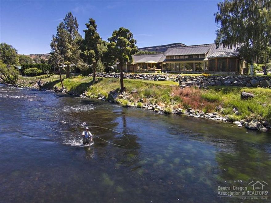 Lower Deschutes Riverhouse is nestled on the bank of one of the most incredibly diverse fishing rivers. Custom single level home: 2402 sf 3 bed, 3 bath, hardwood & tile floors, gourmet kitchen, granite countertops, office, & 2 screened porches. Shop: 1600 sf, RV parking, finished guest quarters/bonus room. Property is .63 acres w/ 200 ft of easily accessible private river frontage, landscaped with outdoor living spaces for entertaining Scenic Deschutes River Canyon.