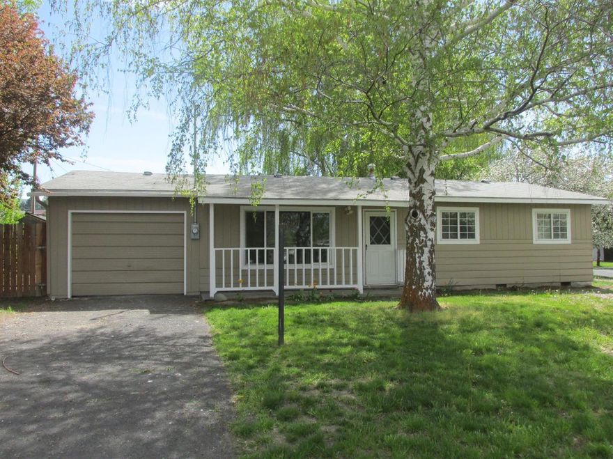 This 3 bedroom home is located on a corner lot and has had many updates. New interior and exterior paint. New stainless steel dishwasher, range and microwave vent fan. It has nice hardwood floors and a great sized kitchen. There is a dining area off the kitchen. Attached garage, fenced back yard and storage shed. This home is move in ready and it is only a few blocks from grocery store. This is a Homepath property. Come take a look today!