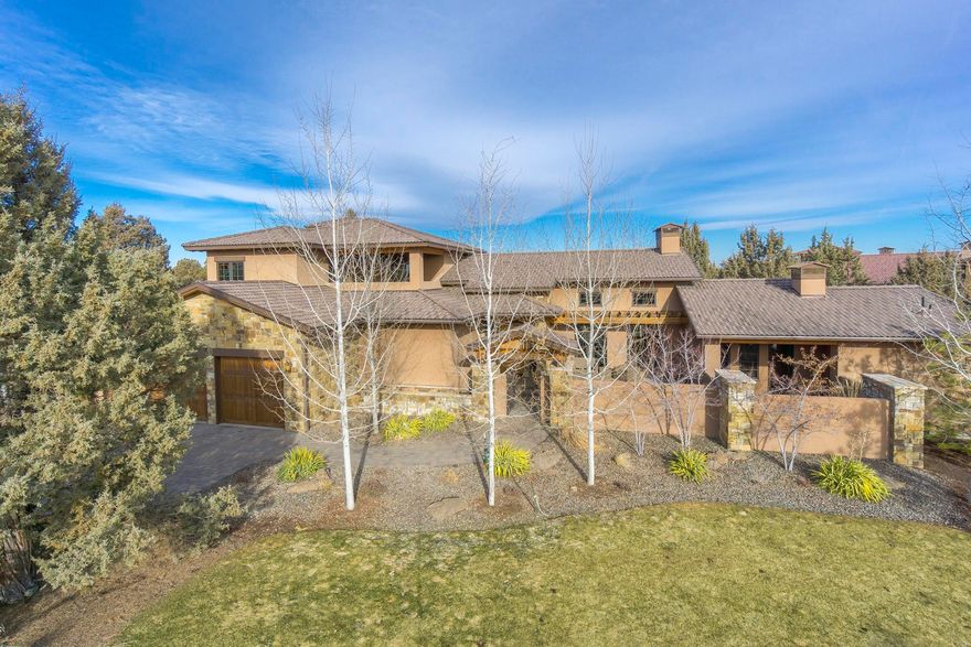 Wonderful home boasting open beam great room floor plan, high end appliances, wine cooler and craftsman touches. Master on the main level and two bedrooms upstairs with a private guest casita off of the courtyard. Lovely outdoor spaces in the front and back of this property. Unbelievable construction quality. Turnkey offering includes all furnishings down to the patio furniture and BBQ! The price also includes the golf membership transfer to buyer valued at $115,000. Enjoy all of the amenities Pronghorn Resort.