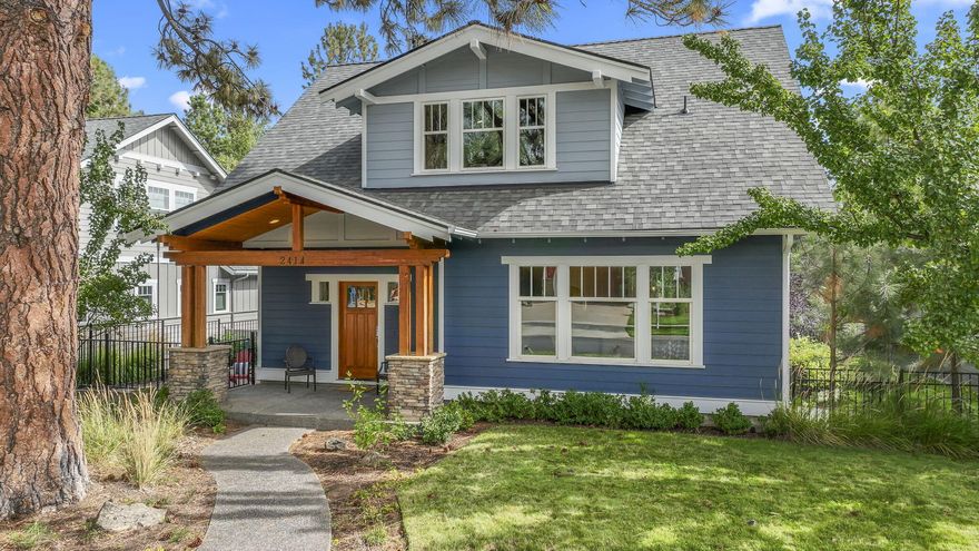 Discover a stunning 3,357 sq ft Bungalow Company home in Shevlin Ridge, hitting the market for the first time! This 4 bed, 3.5 bath Craftsman masterpiece boasts cherry wood floors, a gourmet kitchen, and a serene primary suite. Enjoy a theater/family room, office, ample storage, and a rare finished full basement. The oversized 2 car garage with alley entry adds convenience. Just minutes from Northwest Crossing's vibrant shops and restaurants, and only minutes from Shevlin Park and Phil's Trail for hiking, biking, and outdoor adventures. Embrace the ultimate Bend lifestyle in this well appointed home, perfect for both relaxation and entertainment. Don't miss your chance to own this unique gem in one of Bend's most desirable neighborhoods.