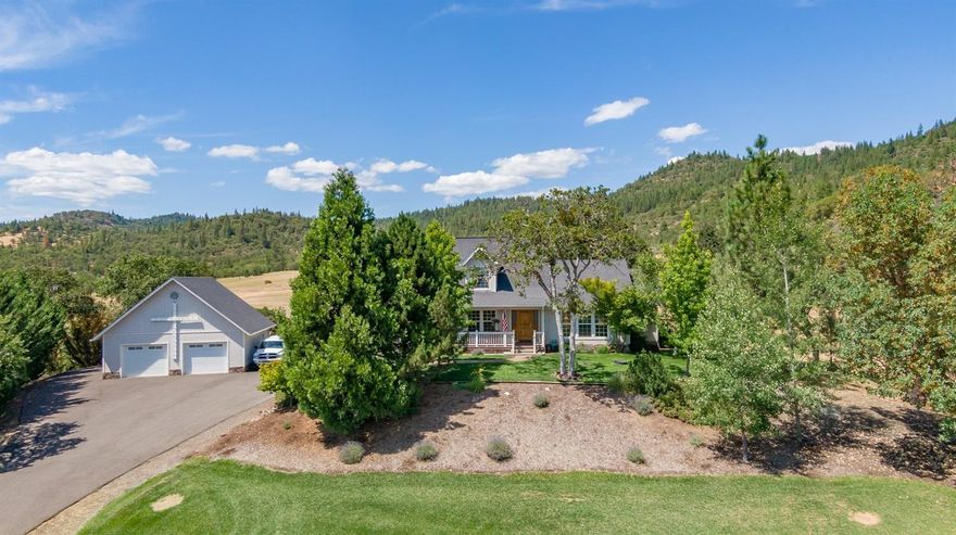 Welcome to Wildlife Meadows Ranch! This may be the one you've been searching for. Situated on 35 acres of serene privacy and a gateway to the great outdoors is this dream property. Known for the abundance of elk, black-tail deer, and monster turkeys that roam daily through the property's strategic food plot, this location is a hunters dream. Over 2400 sq. ft. of living space featuring 3 bed and 3 baths allows for enough elbow room for the whole family or the extended guests. The homes great layout is sure to impress along with a gorgeous kitchen, formal dining room, living room and main floor master. Outside you will find a large working shop, horse barn, large shed, RV parking, and views that are unmatched for the area. All of this is accessed by a automatic security gate, and asphalt driveway. Water is abundant here with a small seasonal pond, a 99+/- GPM well and a seasonal creek running through the lower end of the property. Zoned EFU allowing for many uses. Don't miss this one!