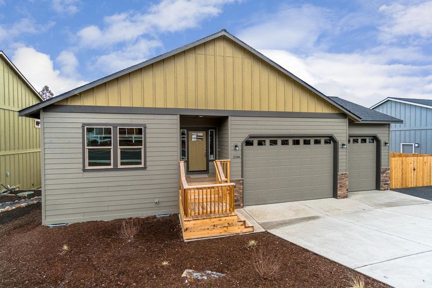 Looking for mutli-generational family living or rental income potential? With a traditional 2 bedroom, 2 bath home on the street level, & a full 2 bedroom, 1 bath unit in the daylight basement, you've struck gold! Main home is bright & spacious, overlooks the city lights, the Ochocos and beyond.  Great room layout w/tons of windows, living space extends out to an upper deck. Spacious kitchen w/slab Quartz counter tops, full height tiled back splash & breakfast bar. Sleek SS appliances, extensive counter space for prep & more than ample storage! Main level Master Ste w/unique tray ceiling, bath w/step in shower, walk in closet & dual vanities. Full laundry & additional guest room & bath. Access the apartment from inside or out - full 2 bedrooms, bathroom, kitchen & laundry. Private patio & back yard to enjoy. Triple car garage, fenced RV parking, fully landscaped too. Forced air, A/C, all the bells & whistles too. Dunlap Fine Homes Stand