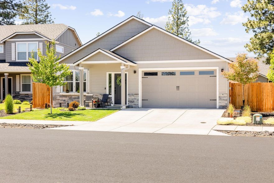 Welcome to your dream home in Sisters, where small-town living meets big country skies. This single-level gem features 3 spacious bedrooms, including a primary suite with an en-suite bath and walk-in closet. Enjoy an open-concept living area with all the modern amenities you expect from quality construction. The highlights of this house are a chef's kitchen that even The Bear himself would be proud to work in, and a garage that even the most intense weekend warrior would envy.

The location is a major attraction, as the property is close to Sisters High School and just a short distance from downtown Sisters, making it easy to enjoy the local activities that makes Sisters such a charming place to reside.

Experience the best of small-town living with all the modern comforts you desire. Schedule your private showing today!