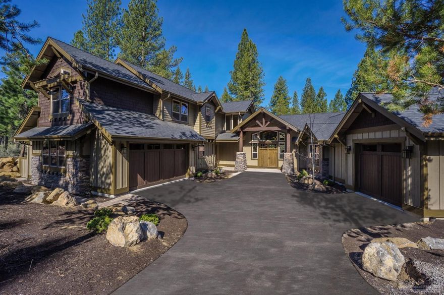 Custom home built for family fun. Luxurious finishes and a fantastic floor plan provides everyone the space they need. Views of Sable Rock Park. The great room, dining, kitchen and patio areas bring everyone together for those festive get-togethers. There are three master bedrooms downstairs, gourmet kitchen with 2 large sinks, double ovens, double dishwashers, pantry and an oversized mudroom with built-in organizers. Upstairs you will find 3 more suites plus a kids bunk/bonus room. Everyone's invited.