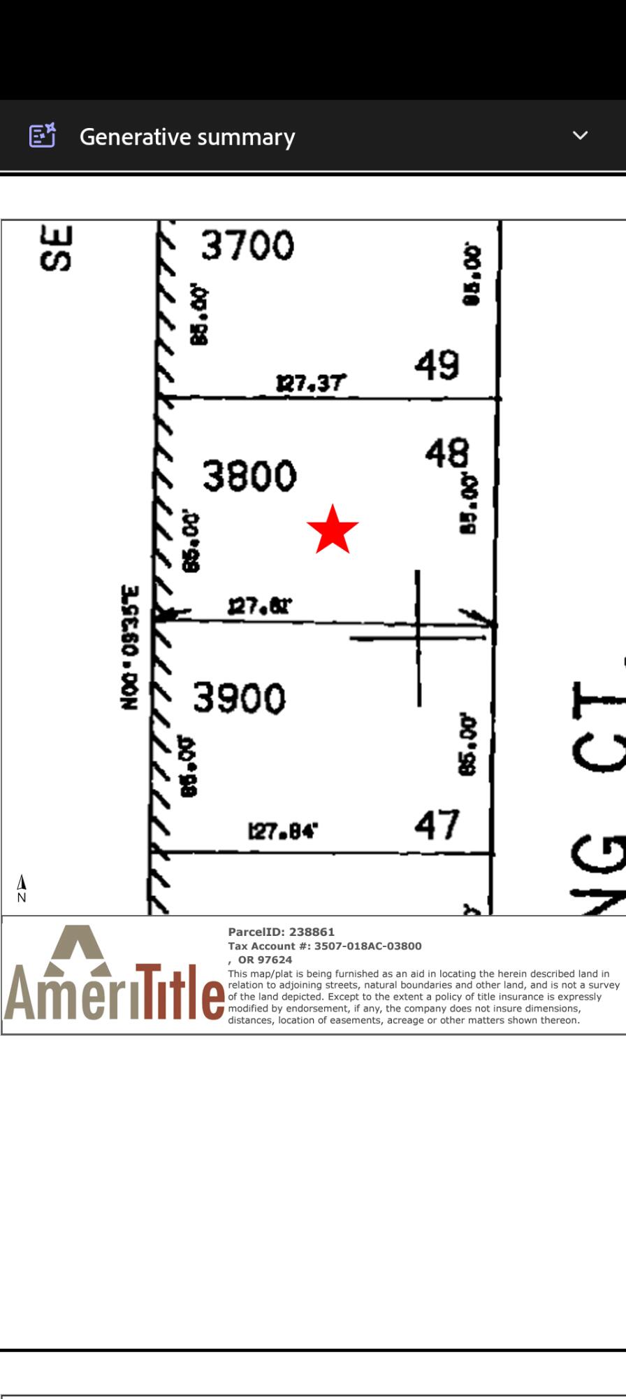 Oregon Shores -Unit 2 - Land