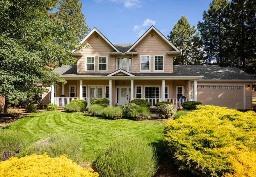 So many great features about this home! We personally loved the Southern style covered front porch and back porch and enjoy watching the trees and wildlife.  The floor plan features a dual primary bedroom set up with one downstairs and one upstairs, with one additional full bath upstairs and an extra half bath downstairs. The kitchen is an open design looking into the nook in the large Great room with tall vaulted ceilings. Plenty of extra storage closets with the downstairs primary bedroom having a his and hers walk-in closet as well. Dual vanity sinks with a large tub and a separate standup shower are featured in the downstairs primary bedroom. This is a very functional and inviting floorplan with two sitting rooms near the entry, which could perhaps be offices, formal dining rooms, or converted to bedrooms as well. It is great for entertaining with large gatherings and only minutes away from many of the great amenities this resort has to offer! Seller is an Oregon licensed realtor.