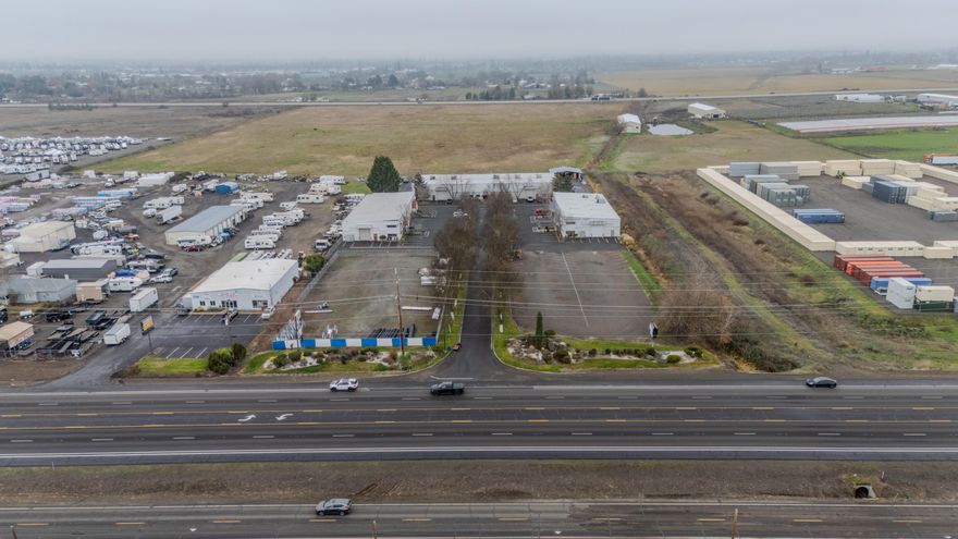Attractive Industrial Development.  Property has 5 separate tax lots, 3 with buildings and 2 are undeveloped and available for future development.  Developed lots include buildings that are 9,672 sq.ft., 20,000 sq.ft. and 11,000 sq.ft.  Current leases range from 1 to 3 years.  The undeveloped lots front Crater Lake Hwy which will provide great exposure to the Hwy traffic.    Please contact Bob Methvin for a complete package on the properties.