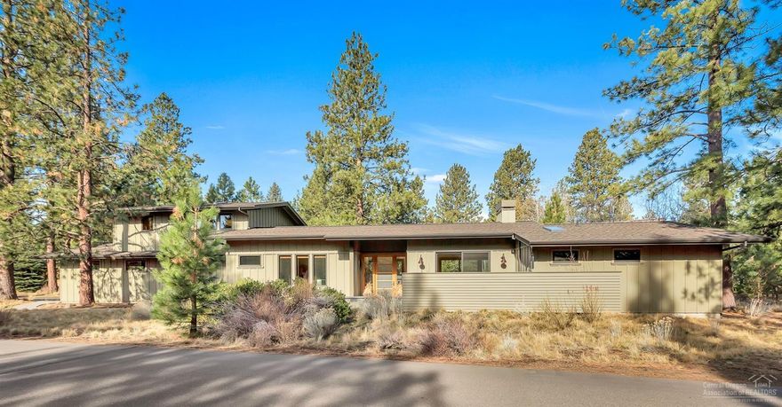 Light, bright Sunrise Village home is a thoughtfully designed 2014 custom built home. This home features a chef's kitchen w/ abundant storage open to the main living area. Vaulted ceilings, expansive windows & skylights create a warm and inviting space. Two outdoor patio areas are great for entertaining. Main level master features tiled walk-in shower and spacious master closet. Neighborhood amenities include pool, hot tub, clubhouse, tennis courts, walking paths & private access to the Deschutes River.