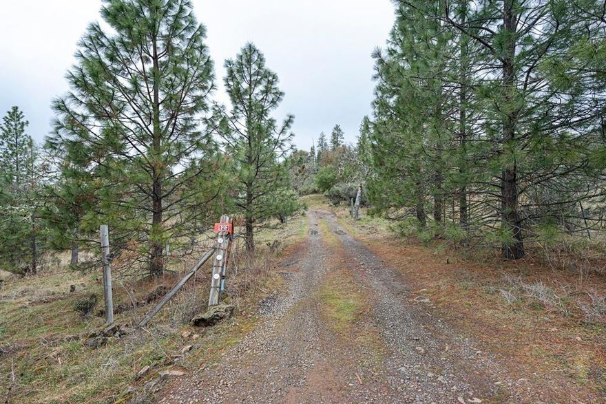 This property is just gorgeous. It has the potential to be a beautiful homesite to build your dream home on! The property has a fantastic well, a sand filtration septic system and power! Completely ready for you to start breaking ground on your new home! Away from the hustle and bustle of the city but still close enough to town! You're surrounded by gorgeous scenery, trees and mountains with incredible views. The mobile home that's on the property needs a lot of work and TLC to be livable. You could bring it to life and live in it while you build your home or have it removed. Buyers to do own due diligence in regards to potential use of the property. Don't miss out on the opportunity to own this gorgeous property.