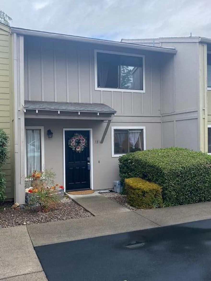 Public Remarks: Priced for Immediate sale this beautiful  condominium in desirable East Medford is close to shops, schools, & parks! This well maintained home would make for a great first time home buyer or investment property.  Entry, kitchen and living room has new wood engineered laminate flooring. Kitchen has a breakfast bar. Half bath for guests & a quaint fenced patio there is also a gate to a private common area yard for entertaining . Master bedroom upstairs has its own private deck & access to the jack-jill bathroom with tub/shower combo. HOA's of $160 per month covers Water/Sewer/Garbage, exterior maintenance. Call today to arrange a showing, this property will not last!