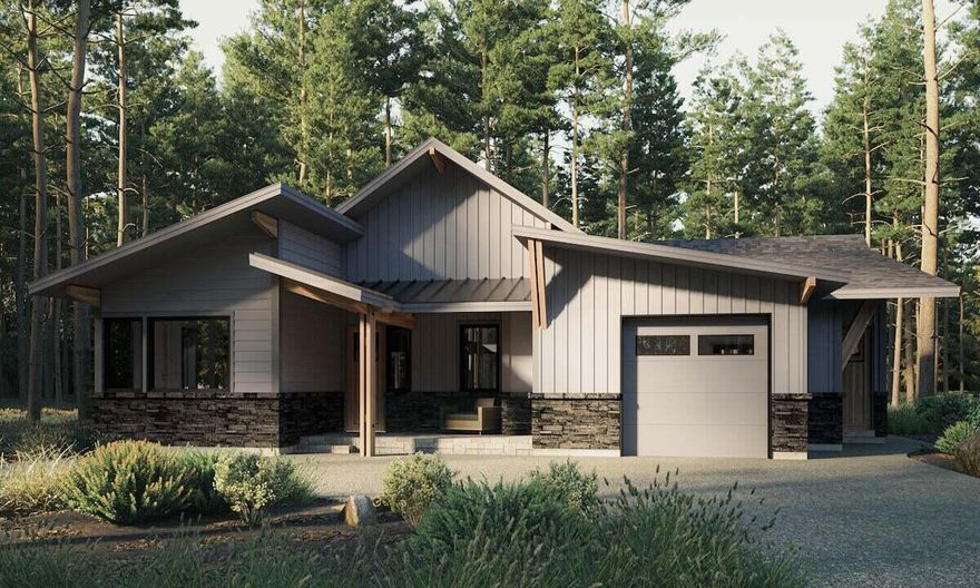 One of a limited collection of vacation homes within Forestbrook at Caldera Springs, a distinctively new way to own in the Pacific Northwest's premier residential resort community, located 15 miles from Bend. Featuring a 3 bedroom, single level Lupine plan with classic interior home styling. 18160 Forestbrook Loop backs to a  large common area boasting striking natural views of picturesque Ponderosa pines. Designed for those seeking the benefits of both a vacation getaway and rental income property, Forestbrook homes feature an attached, fully-appointed studio residence that can be occupied with, or separately from the main home. Located in close proximity to forthcoming amenities, including Forest House — a state-of-the-art recreation and aquatics center, parks, pickleball, miles of new trails, and much more. Owners enjoy access to all amenities at Caldera Springs. Taxes are not included and have yet to be determined by the county.Some images are artistic renderings.