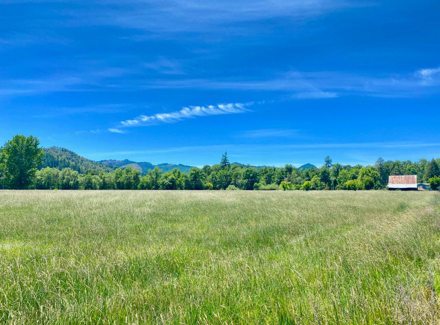 60+ acre farm in the Lookingglass Valley with irrigated pastures, creek, ponds, two homes, barns, and shops!  The main home is a wonderfully restored 4-bedroom, 2 bath 1905 foursquare farmhouse with wraparound porch and plenty of original charm.  The property is fenced and cross-fenced.  The 48x36 horse barn has 2 foaling stalls, tack and feed rooms, and run-out stalls.  There is a 48x30 shop with bathroom, horse shelters, very nice 2 bedroom single wide, two stock ponds, and beautiful creek frontage.  Enjoy views of the surrounding vineyards and farmland on the Umpqua Wine Trail!