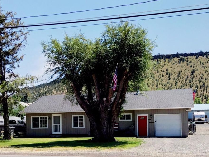 Updated home on nearly a 1/2 acre within walking distance to the high school and fairgrounds. Super cute 4 bedroom, 1 bath open concept. Large covered patio with a built in BBQ grill, perfect for entertaining. plenty of room for a large garden and RV parking.
