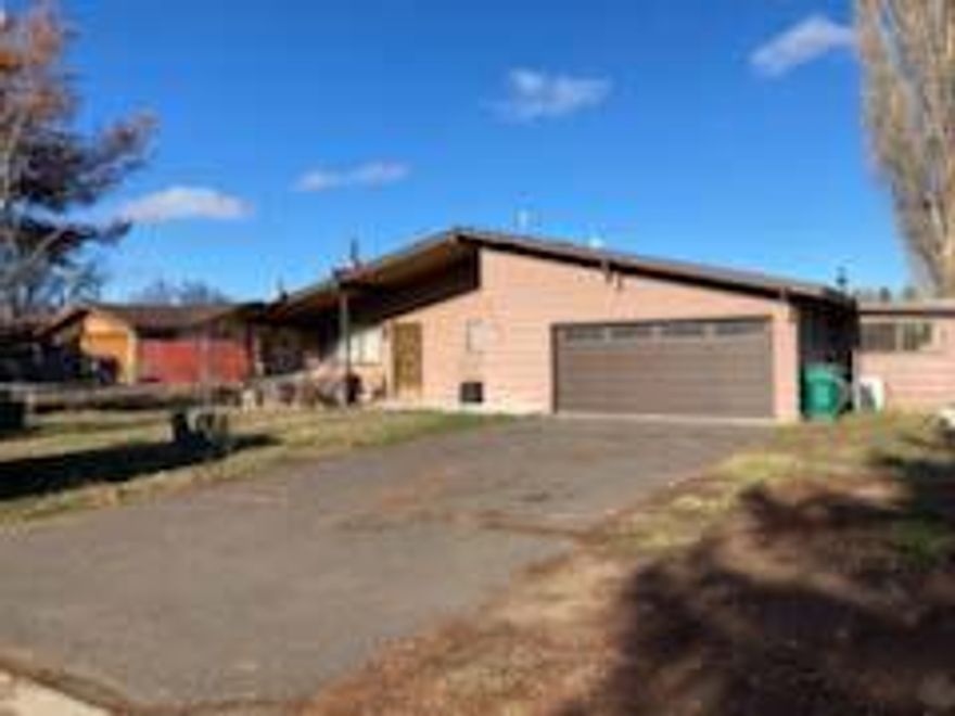 3 bed/2 bath, 2166 sq ft home needing TLC but could be a  great family home with lots of potential. As per seller see the following - Roof was replaced 7 years ago, wood stove replaced 5 years ago, newer pellet stove a year old, newer stove & refrigerator approx 1&1/2 years old, dishwasher approx. 2 years old, furnace and AC approx. 5 years old.