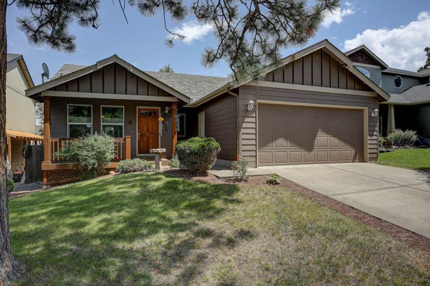 Cute and cozy!  Adorable single-story home within close proximity of 4 parks.  Updated kitchen with new counter tops, microwave, range, dishwasher, sink and dryer. New low flush toilets.   Fenced back yard with deck to enjoy the outdoors. Quiet and friendly neighborhood with lots of trees.   Small workshop area in garage.  Great starter home or retirement home!