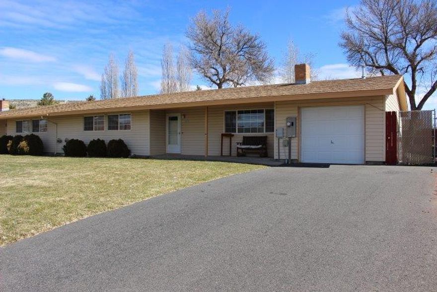 This 3 bedroom 1 bath home sits in the Falcon Heights gated community. Freshly painted and an updated bathroom with walk in shower. Nice sized fully fenced back yard and a 1-car garage with extra storage room. The home owners association fee covers water, sewer, garbage, rood repair/replacement, mowing of the front yard, and snow removal of the streets. There is also a great neighborhood park!