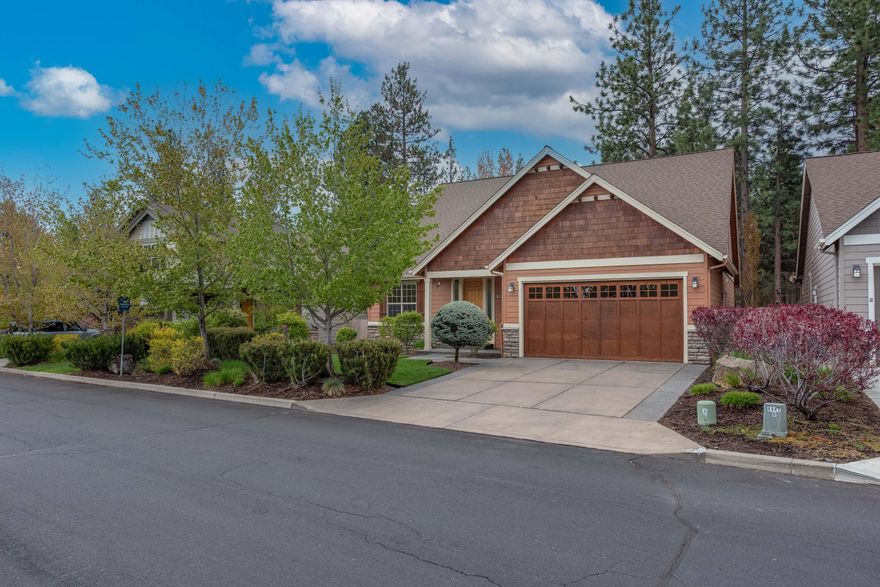 $15,000 CREDIT FOR CLOSING COSTS OR RATE BUY DOWN.  SELLER CARRY OFFERED w/ 25% down at 5% interest rate for 3 years! Situated among the towering pines in the River Rim community of SW Bend on an oversized 7,405 sq. ft. lot, this 1,944 sq. ft. NW craftsman w/ a 3 CAR TANDEM GARAGE offers exceptional indoor and outdoor living (and lives large for its square footage). The main level features hardwood flooring, plantation shutters, an open-concept living area, a gas fireplace, a dedicated office off the entry & a covered outdoor space for year-round enjoyment. The primary suite boasts vaulted ceilings, a large walk-in closet and a spa-like bath with a soaking tub, separate shower & dual vanities. Upstairs are 2 generous bedrooms & a guest bath. Storage is abundant with ample closets and a large backyard that backs to a LARGER parcel for ultimate privacy. This home is move-in ready w/ LOW HOA dues, set just off the Deschutes River. Conveniently located near shopping & schools.