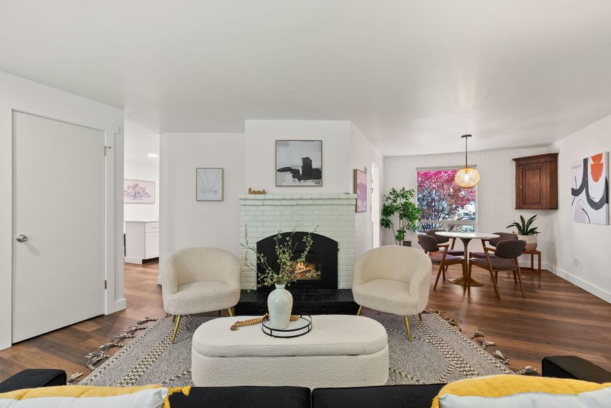 Tucked within Nottingham Square, this single-level stunner has been completely remodeled with style and convenience is mind. The result: a modern, light-filled, and chic home that captures the best of Bend living; refined finishes, inviting spaces, and an unbeatable central location. Inside, you'll be tickled by the high-end interior features! Whether it is the new windows,  new flooring, fresh paint, or the dazzling complete kitchen remodel; you get to live a 2025 modern lifestyle, while enjoying the character of a single-level ranch rom the 70's.  And we haven't even talked about the back deck!  Watch the deer migrate thru the trees or listen to the birds sing. You will love living in SE Bend, where getting to the Home Depot or Target is a breeze or scooting down to Sunriver or Mt. Bachelor is the best commute you'll have had in years. All of this, while getting to live in the Bend you remember: quiet nights and elbow room. Priced aggressively; don't sleep on this gem!