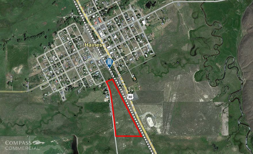 Discover a rare opportunity to own 15.7 acres of Industrial Residential-zoned land with exceptional visibility along Highway 30 in Haines, Oregon. Perfectly positioned within city limits, this property offers a unique blend of industrial and residential potential, making it an ideal investment for developers and businesses alike.
Located in the heart of Eastern Oregon, this expansive property offers both industrial and residential potential, ensuring long-term investment value. Whether you're looking to establish a business, develop housing, or take advantage of the prime highway frontage, this property is ready for your vision.
