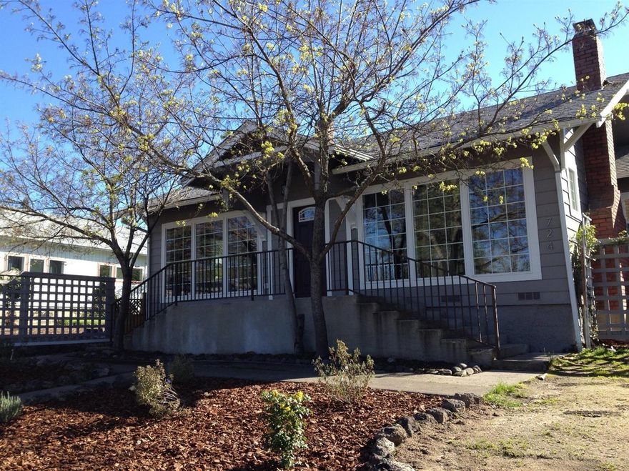 Duplex Zoned R2. Near downtown Ashland SOU. Very great rental history. Both units are updated and refurbished. Main level is one story, 3 bedroom, 2 bath, den, fireplace, and laundry room. 2nd unit is two story, 2 bedroom, 1 bath, small office space, and laundry room.