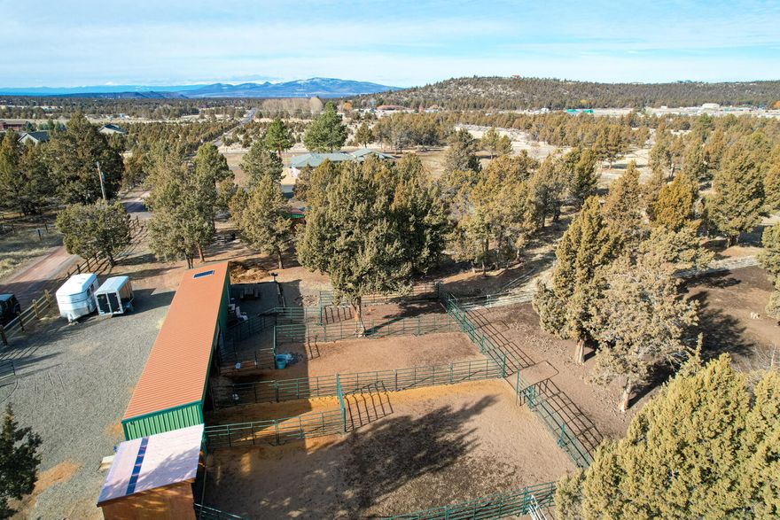 Don't miss your opportunity to build your dream home on this fully fenced 5.29 acre parcel w/gated entry, horse barn, shed + build site! Choose your own Mtn views! Property is situated a short distance to the Prineville Reservoir, other near-by public lands, downtown & in the heart of all that Central Oregon has to offer. 12'x72' horse barn w/power, sand arena area is established (panels excluded), bbq stand, firepit, gravel parking, riding trails for horses/ATVs/bike already established, plus 12'x16' storage shed are already in place. Bring your toys, animals, horses & imagination to this well established property. Short distance to BLM land/trails as well. Septic was previously approved, but never installed. Currently water is provided by the neighboring property, but will be disconnected at closing. No CCRs & No HOA!