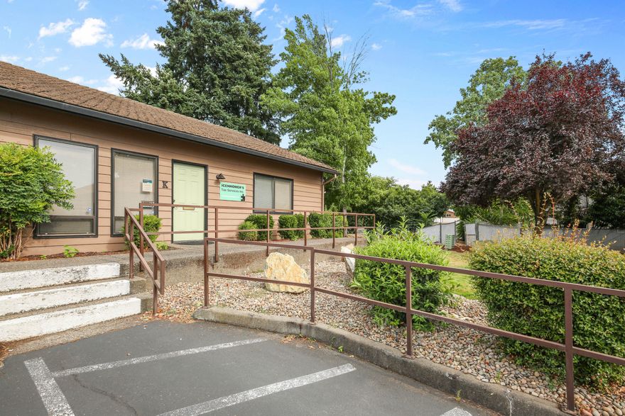 Excellent commercial office space in a high-visibility Medford location! Unit K at 1762 E McAndrews Dr features 5 private offices, a small welcoming waiting room, and a functional layout ideal for a variety of professional uses. Situated in a well-maintained complex with ample on-site parking, this space offers great exposure along a busy corridor, just minutes from medical offices, retail, and restaurants. Perfect for medical, legal, or administrative services, this turnkey office suite is a smart move for your growing business.