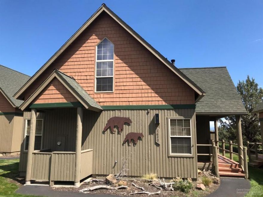 Located at the 17th green of The Ridge Golf Course in Eagle Crest Resort. Beautiful views of the golf courses and Smith Rock. Come enjoy this beautiful cabin with extra large deck. There is a hot tub for you to relax in after your day of adventures around Central Oregon, Three sport centers and three golf courses are waiting for you to enjoy. Endless trails to hike or bike on. Enjoy this 1/10 owner ship ( 5 weeks). HOA Fee is $283.26 monthly and taxes $273.55. Unit EC-H First week available is June 18th.