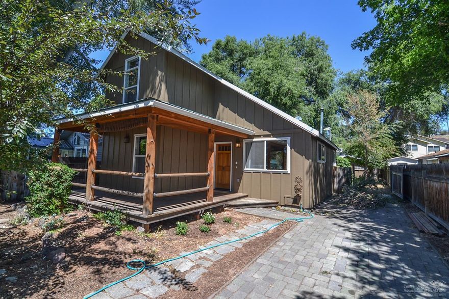 Freshened up 2002 built 2 story 3 bed 2 bath of 1336 SF. New interior/exterior paint, new flooring throughout, laminate and carpet. New dishwasher 10/2017, fridge with ice and cold water, ceiling fans, easy to heat with natural gas stove and supplement with cadet heaters. Pantry and Linen closets. Walk-in closets in 2 bedrooms. All city services. Landscaped front and back with privacy fenced back yard. Paver driveway. Multi-purpose shed for all your miscellaneous.