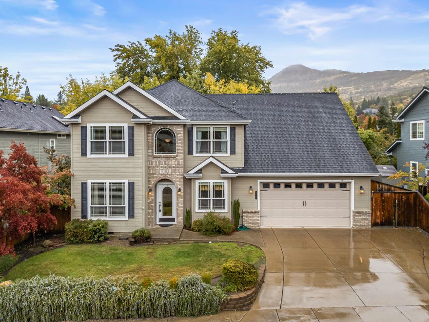 Location, location, location!! If you're looking for a move-in ready home with a wonderful ambiance, this is the one for you! Backs up to an annual creek, this two-story charmer features 3 bedrooms, 2.5 bathrooms, 2182 sq ft, high ceilings in the living room, family room, & office areas, spacious kitchen (all appliances included), attached 2 car garage, walk-in closet in the primary bedroom, electric fireplace in the family room, & much more! 0.19-acre lot is completely landscaped front and back w/ an inground sprinkler system installed as well! Perfect opportunity for anyone with a small or large family looking for a low maintenance property. This one won't last long on the market, so contact your agent today for a personal tour, before it's too late!