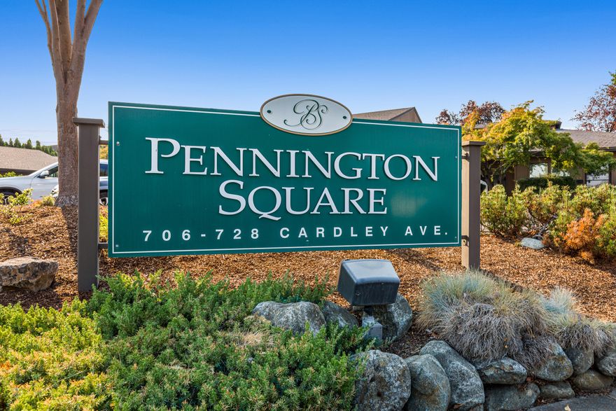 Great opportunity for an owner-occupant or investor to purchase this unit at Pennington Square. This light & bright end unit office is very well-maintained & across the street from Superior Athletic Club. The office consists of a waiting room/lobby, 3 separate offices, one with a gas fireplace, large bathroom, & a full size kitchen & meeting space. Kitchen has a 5 burner Bosch cooktop, Bosch wall oven, commercial hood, stainless steel dishwasher & fridge. Custom window blinds. Full HVAC system, security alarm. Additional lg storage room. 4 dedicated parking spaces along w/plenty of additional parking. One block off Biddle Road, easily accessible for customers and employees. Endless opportunites/zoned Community Commercial. Furnished.