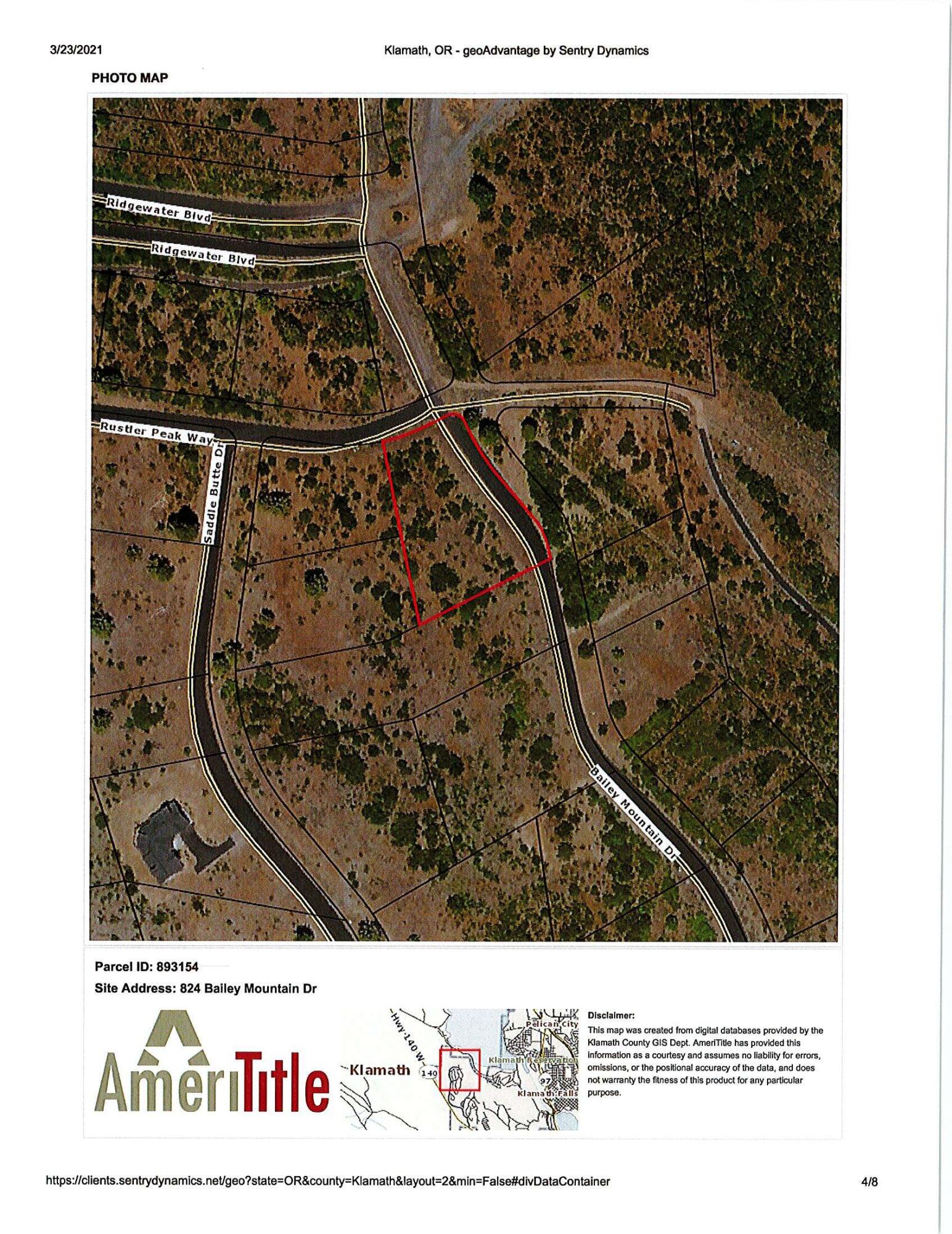 Ridgewater Subdivision -Phase 1 - Land