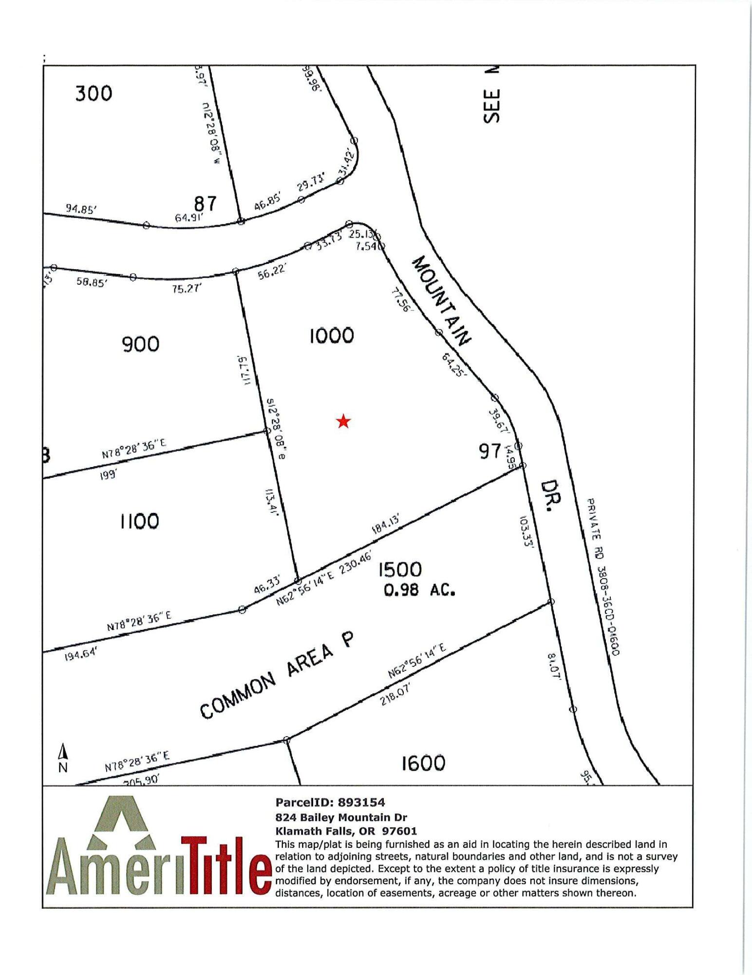 Ridgewater Subdivision -Phase 1 - Land