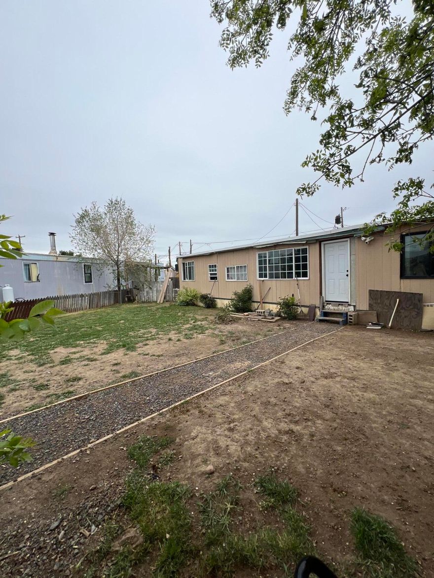 3 bedroom, 1 bath home in a well-established mobile home park! Needs renovation finished. Including updated kitchen cabinetry, newer appliances, stylish flooring, and modern lighting. Spacious layout with large windows offering plenty of natural light. Fully fenced yard with room for gardening, storage, or outdoor living. Affordable living with a fresh new feel.
Sold as is*
15k down for seller carry