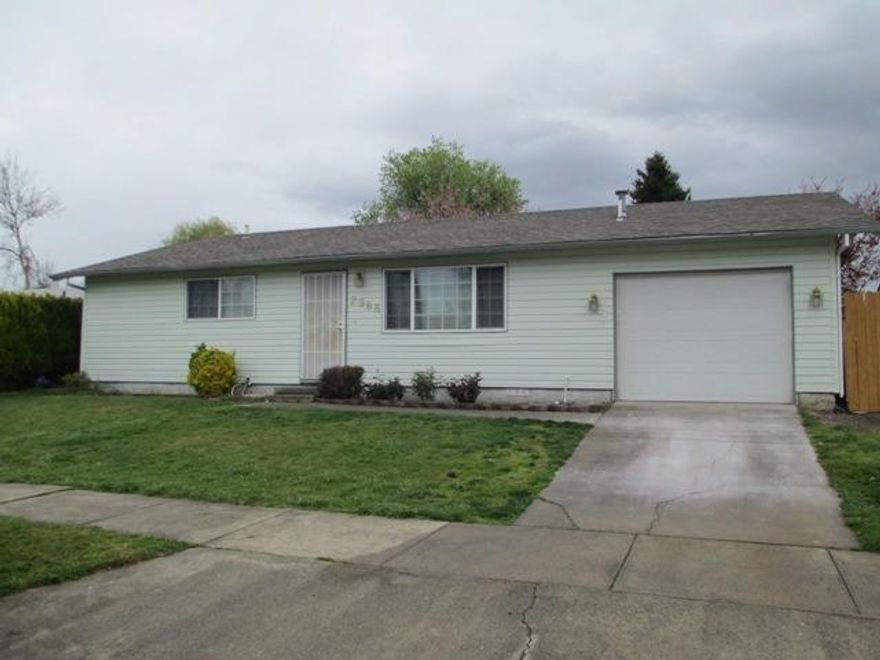 Home has been updated with vinyl siding, windows, step saving kitchen gas and newer counter tops. Fenced backyard with storage shed for your garden tools. 2 large Almond and Cherry trees plus a plum tree for your enjoyment.
