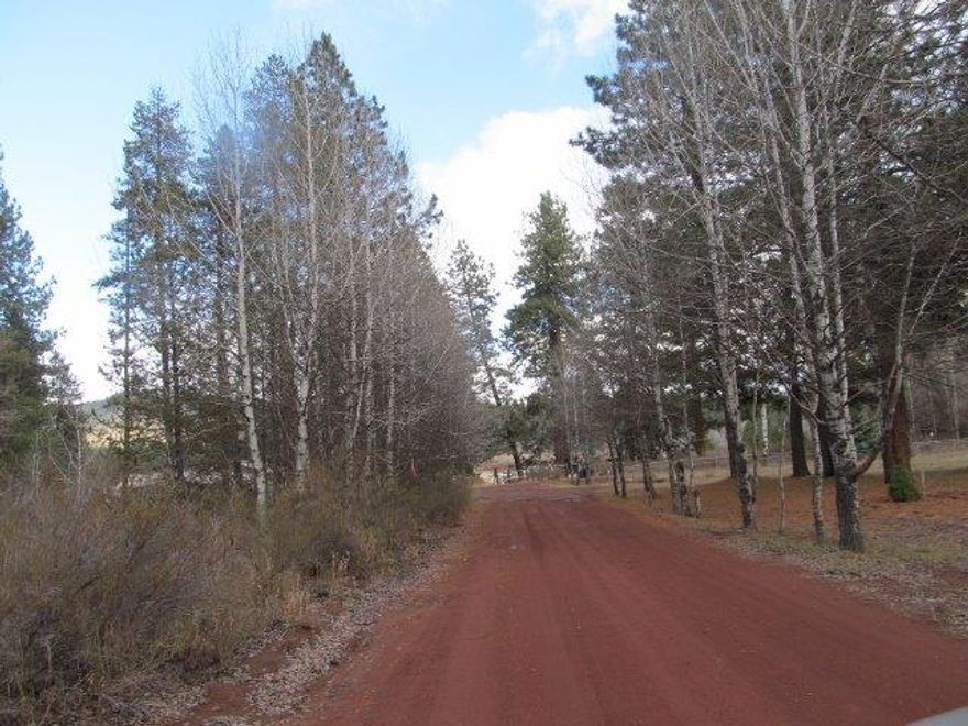 This is an awesome piece of property it is zoned R2 and has 16+ acres, so possibility of building more than one home lots of pines and aspens. close to several creeks and rivers. Lots of possibilities here. buyer to do Due Diligence as far as what is allowed.
