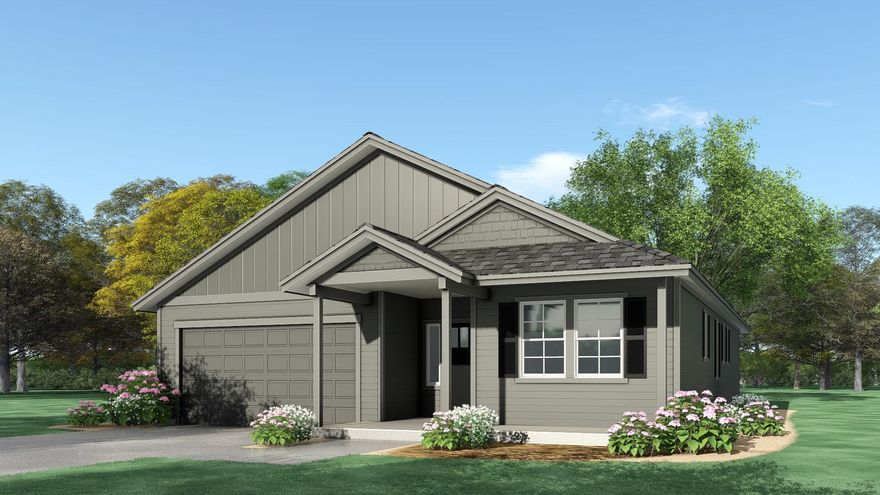 Premier 55+ mature living community in beautiful NW Redmond. Just minutes from amenities, medical facilities, the Dry Canyon, trails & parks. Well appointed home w/a comfortable Great Room style floor plan & Master separation. Open kitchen, Quartz counter tops, designer tile back splash, SS appliances & a gas range. Knotty Alder cabinetry & classic hardware & fixtures. Engineered wood look flooring on the main living space & carpet in the bedrooms, luxury vinyl plank in the baths. Spacious living room w/gas burning fireplace & plenty of space to entertain the whole family or lg furniture! Master Suite features a tray style vaulted ceiling & huge walk in closet via Mstr Bath, dbl vanities in the bath & glass shower door on walk in shower. High efficiency gas furnace & water heater, pre wired for A/C. wi-fi garage door opener, front landscaping, auto sprinklers & fully fenced. Additional floor plans available