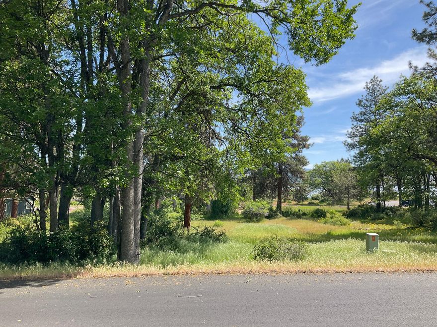 This  level home site has a peek water view - located at the Running Y Resort.  The rear of the lot faces north, towards Klamath Lake and the mountains, while the street side faces south, enjoying the sun.  Just a short walk to the trails on the Skillet Handle and the lake shore. A perfect place to build your dream home